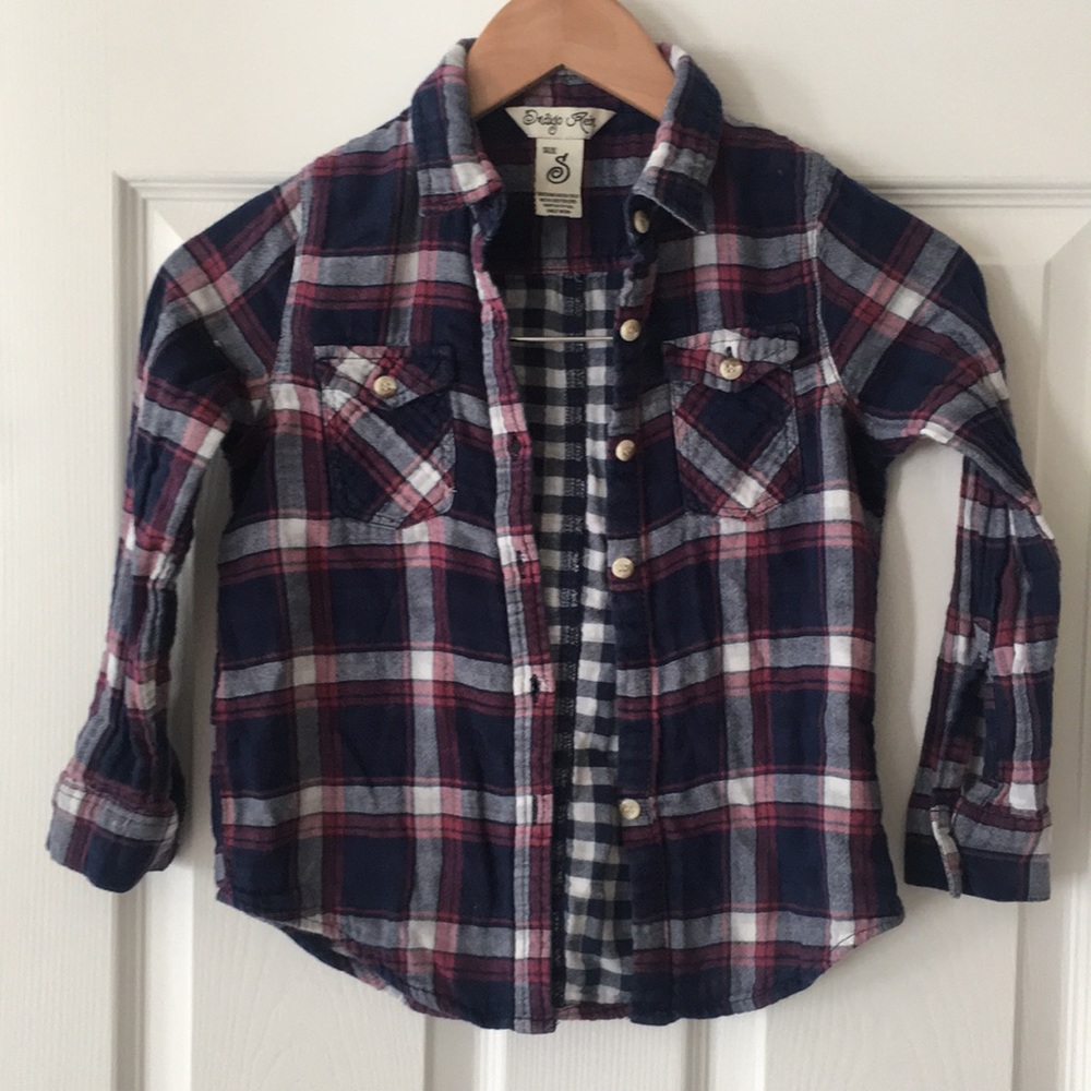 Girls button up
